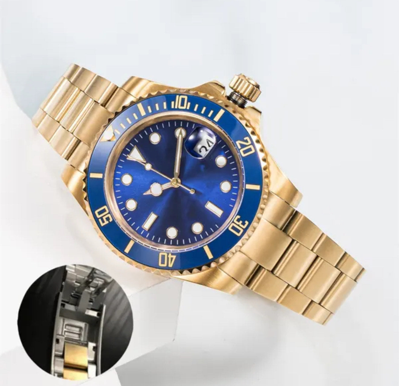 Mariner Pro – Gold & Ocean Blue Edition