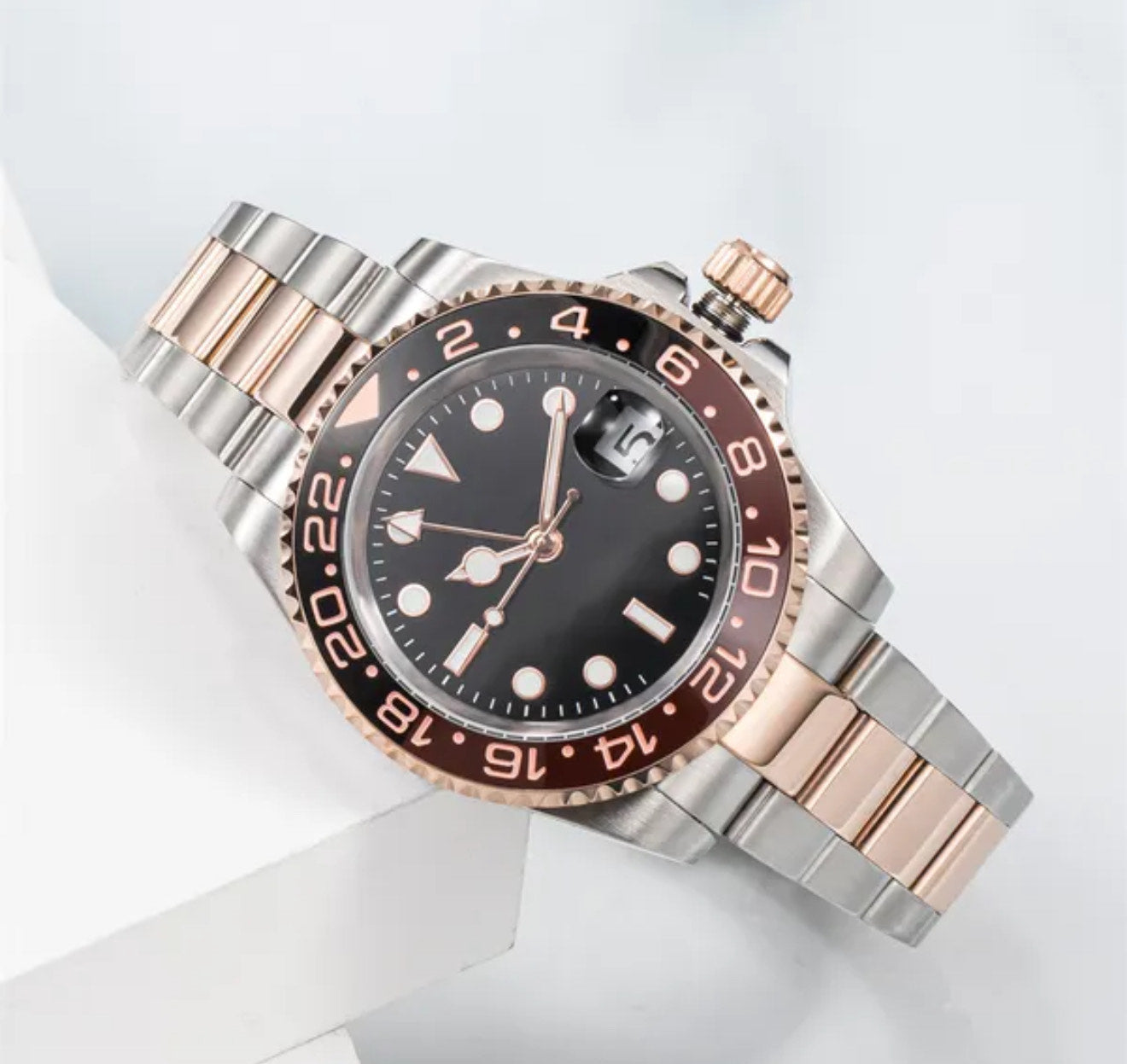 Continental GMT – Rose Two-Tone Edition